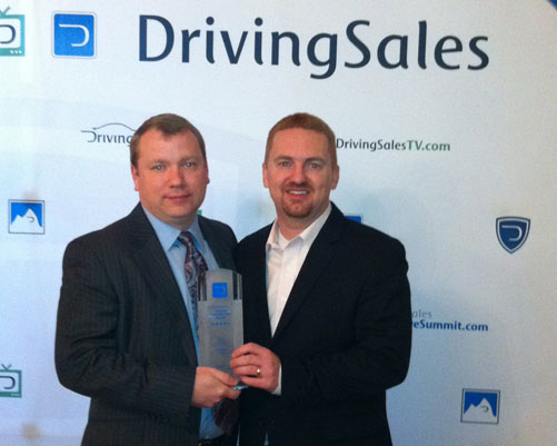 Paul Potratz Wins Driving Sales Award Full And Individual Service Automotive Marketing